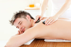 male hot stone massage